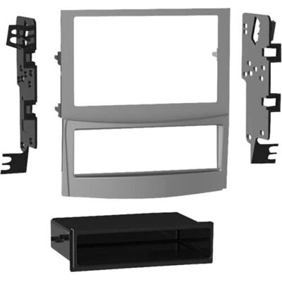 Metra - Dash Kit for Select 2010-2014 Subaru Outback DIN DDIN - Black Metra - Dash Kit for Select 2010-2014 Subaru Outback DIN DDIN - Black