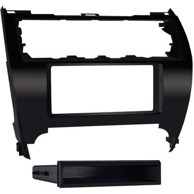Metra - Dash Kit for Select 2012-2014 Toyota Camry DIN DDIN - Black Metra - Dash Kit for Select 2012-2014 Toyota Camry DIN DDIN - Black