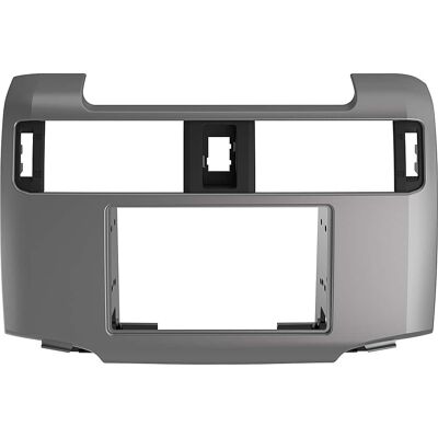Metra - Dash Kit for Select 2010-2023 Toyota 4Runner DIN DDIN - Silver Metra - Dash Kit for Select 2010-2023 Toyota 4Runner DIN DDIN - Silver