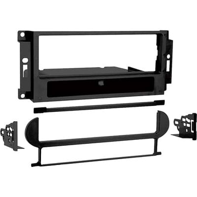 Metra - Dash Kit for Select 2004-2010 Jeep Dodge Chrysler DIN - Black Metra - Dash Kit for Select 2004-2010 Jeep Dodge Chrysler DIN - Black