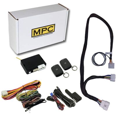 MPC - Remote Starter w/Keyless Entry For 2007-2010 Toyota Tundra Dot-key - T-Harness - Black MPC - Remote Starter w/Keyless Entry For 2007-2010 Toyota Tundra Dot-key - T-Harness - Black