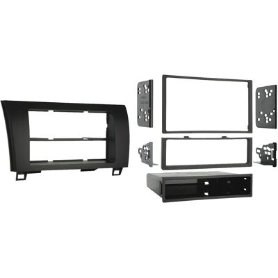 Metra - Dash Kit for Select 2007-2023 Toyota Tundra DIN DDIN - Black Metra - Dash Kit for Select 2007-2023 Toyota Tundra DIN DDIN - Black