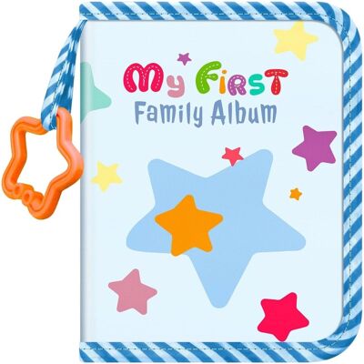 Kitcheniva - "My First Family Album" Design 18 Photos For 4x6 Inch Photo - Colorful Stars Kitcheniva - "My First Family Album" Design 18 Photos For 4x6 Inch Photo - Colorful Stars