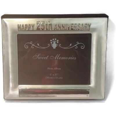 Jiallo - 25th Anniversary Photo Album - Silver, Multi Color Jiallo - 25th Anniversary Photo Album - Silver, Multi Color