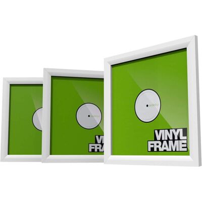 Glorious - 12" Vinyl Frame Set (3-Pack - White Glorious - 12" Vinyl Frame Set (3-Pack - White