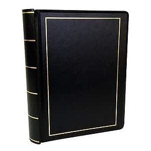 Wilson Jones - Minute Record Book, 8.5"W x 14"H - Black Wilson Jones - Minute Record Book, 8.5"W x 14"H - Black