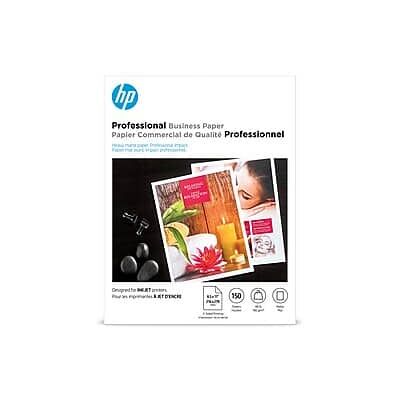 HP - Professional Business Paper, 8.5" x 11", 150 Sheet/Pack - Matte Bright White HP - Professional Business Paper, 8.5" x 11", 150 Sheet/Pack - Matte Bright White