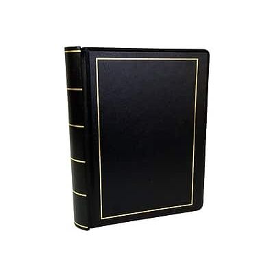 Wilson Jones - Minute Record Book, 8.5"W x 14"H - Black Wilson Jones - Minute Record Book, 8.5"W x 14"H - Black