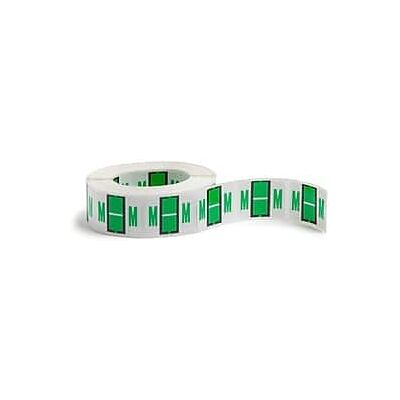 Smead - BCCR Color Coded Alphabetic Labels, M, Light 500/Roll - Green Smead - BCCR Color Coded Alphabetic Labels, M, Light 500/Roll - Green