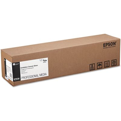 Epson - Exhibition Canvas Archival Inkjet Paper 24" x 40 ft Glossy White Epson - Exhibition Canvas Archival Inkjet Paper 24" x 40 ft Glossy White