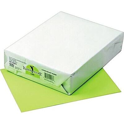 Pacon - Kaleidoscope Multipurpose Colored Paper, Lime, 8 1/2" x 11", LETTER-size, 500 Sheets/Rm - Multicolor Pacon - Kaleidoscope Multipurpose Colored Paper, Lime, 8 1/2" x 11", LETTER-size, 500 Sheets/Rm - Multicolor