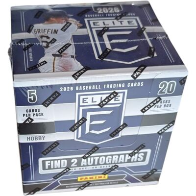 2026 Panini Donruss Elite Baseball Hobby Box 2026 Panini Donruss Elite Baseball Hobby Box