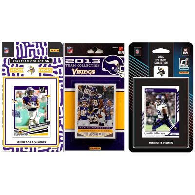 C&I Collectibles - Minnesota Vikings Trading Card Team Sets - Multicolor C&I Collectibles - Minnesota Vikings Trading Card Team Sets - Multicolor