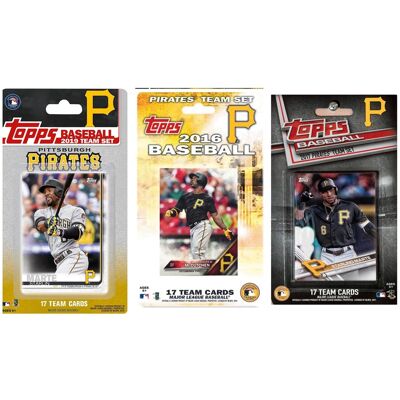 C&I Collectibles - Pittsburgh Pirates Trading Card Team Sets - Multicolor C&I Collectibles - Pittsburgh Pirates Trading Card Team Sets - Multicolor