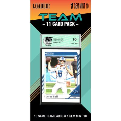 C&I Collectibles - Detroit Lions Trading Card Pack - Multicolor C&I Collectibles - Detroit Lions Trading Card Pack - Multicolor