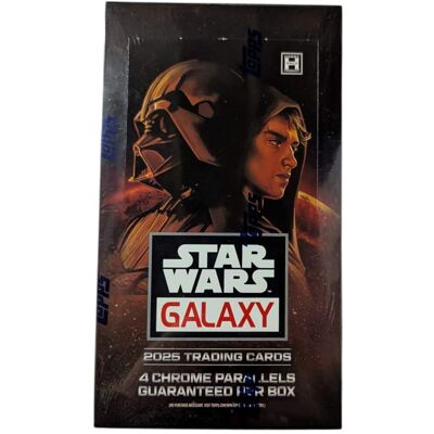 2025 Topps Star Wars Chrome Galaxy Hobby Box 2025 Topps Star Wars Chrome Galaxy Hobby Box
