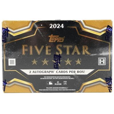 2024 Topps Five Star Baseball Hobby Box 2024 Topps Five Star Baseball Hobby Box
