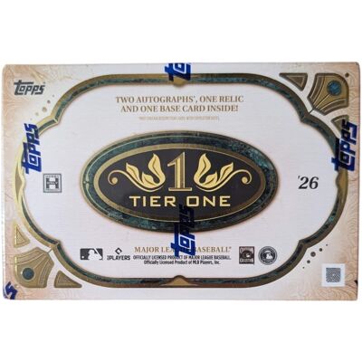 2026 Topps Tier One Baseball Hobby Box 2026 Topps Tier One Baseball Hobby Box
