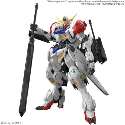 Bandai - Hobby Mobile Suit Gundam Iron-Blooded Orphans MG 1/100 Gundam Barbatos Lupus model kit - COLLECTIBLES - Multicolor Bandai - Hobby Mobile Suit Gundam Iron-Blooded Orphans MG 1/100 Gundam Barbatos Lupus model kit - COLLECTIBLES - Multicolor