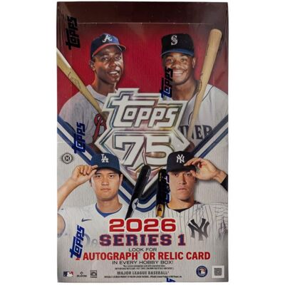 2026 Topps Series 1 Baseball Hobby Box 2026 Topps Series 1 Baseball Hobby Box