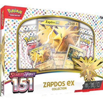 Pokémon - Pokemon TCG: Scarlet & Violet - 151 Collection - Zapdos EX Pokémon - Pokemon TCG: Scarlet & Violet - 151 Collection - Zapdos EX