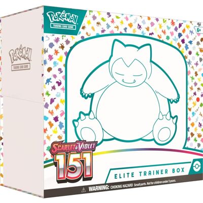 Pokémon - Pokemon TCG: Scarlet & Violet 3.5 - 151 Elite Trainer Box Pokémon - Pokemon TCG: Scarlet & Violet 3.5 - 151 Elite Trainer Box