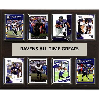C&I Collectibles - Baltimore Ravens 12" x 15" Trading Card Plaque - Multicolor C&I Collectibles - Baltimore Ravens 12" x 15" Trading Card Plaque - Multicolor