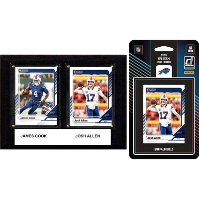 C&I Collectibles - Buffalo Bills 6" x 8" Player Plaque & 2024 Team Trading Card Set - Multicolor C&I Collectibles - Buffalo Bills 6" x 8" Player Plaque & 2024 Team Trading Card Set - Multicolor