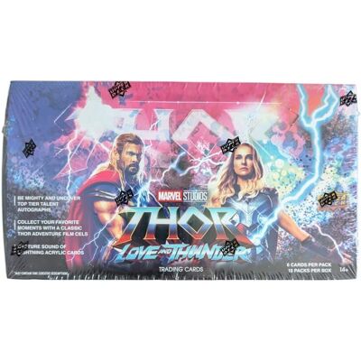 Upper Deck - 2023 Marvel Studios Thor Love And Thunder Hobby Box Upper Deck - 2023 Marvel Studios Thor Love And Thunder Hobby Box