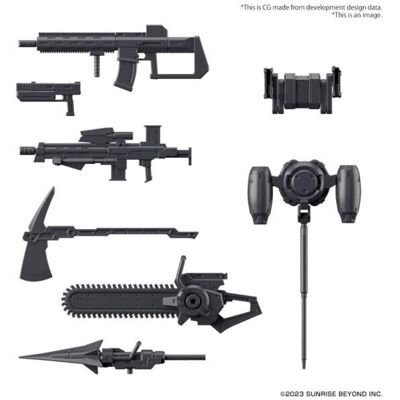Bandai - Hobby - AMAIM Warrior at the Borderline - HG - 1/72 Weapon Set 6 - COLLECTIBLES - Multicolor Bandai - Hobby - AMAIM Warrior at the Borderline - HG - 1/72 Weapon Set 6 - COLLECTIBLES - Multicolor