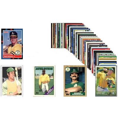 C&I Collectibles - Oakland Athletics Trading Card 50-Count Set - Multicolor C&I Collectibles - Oakland Athletics Trading Card 50-Count Set - Multicolor