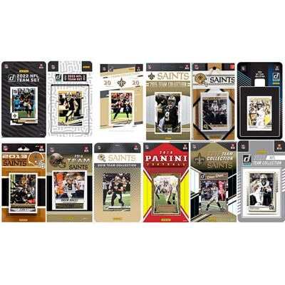 C&I Collectibles - New Orleans Saints Multi-Season Trading Card Set - Multicolor C&I Collectibles - New Orleans Saints Multi-Season Trading Card Set - Multicolor