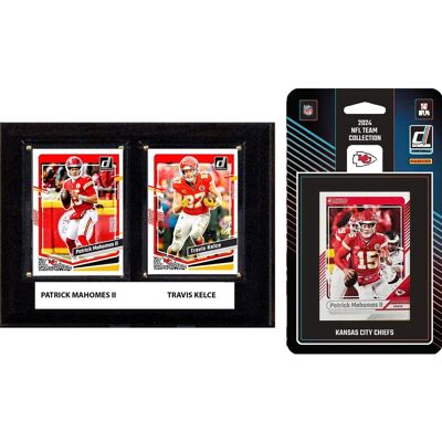 C&I Collectibles - Kansas City Chiefs 6" x 8" Player Plaque & 2024 Team Trading Card Set - Multicolor C&I Collectibles - Kansas City Chiefs 6" x 8" Player Plaque & 2024 Team Trading Card Set - Multicolor