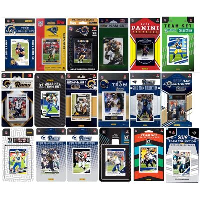 C&I Collectibles - Los Angeles Rams Trading Card Team Sets - Multicolor C&I Collectibles - Los Angeles Rams Trading Card Team Sets - Multicolor