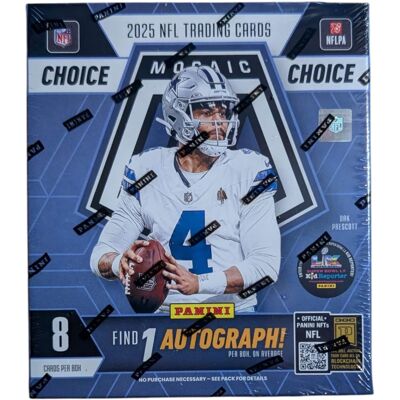 2025 Panini Mosaic Football Choice Hobby Box 2025 Panini Mosaic Football Choice Hobby Box