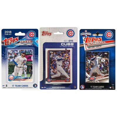 C&I Collectibles - Chicago Cubs Trading Card Team Sets - Multicolor C&I Collectibles - Chicago Cubs Trading Card Team Sets - Multicolor