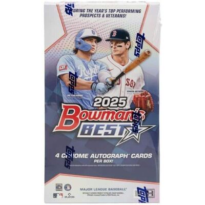 Topps - 2025 Bowman's Best Baseball Hobby Box Topps - 2025 Bowman's Best Baseball Hobby Box