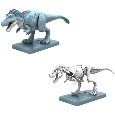 Bandai - Hobby - Plannosaurus - #05 Tyrannosaurus Snowfall Area ver. Model Kit - COLLECTIBLES - Multicolor Bandai - Hobby - Plannosaurus - #05 Tyrannosaurus Snowfall Area ver. Model Kit - COLLECTIBLES - Multicolor
