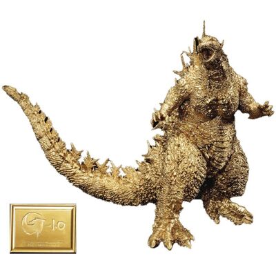 Bandai - Ichibansho - Godzilla Minus One - Godzilla Gold color ver. Figure - COLLECTIBLES - Multicolor Bandai - Ichibansho - Godzilla Minus One - Godzilla Gold color ver. Figure - COLLECTIBLES - Multicolor