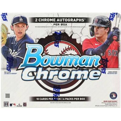 Topps - 2025 Bowman Chrome Baseball Hobby Box Topps - 2025 Bowman Chrome Baseball Hobby Box