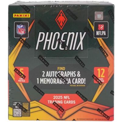 2025 Panini Phoenix Football Hobby Box 2025 Panini Phoenix Football Hobby Box