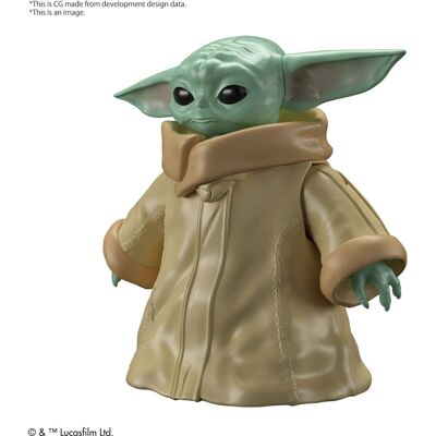 Bandai - Hobby - Star Wars - 1/4 Grogu - COLLECTIBLES - Multicolor Bandai - Hobby - Star Wars - 1/4 Grogu - COLLECTIBLES - Multicolor