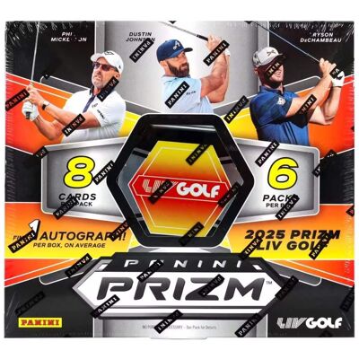 Panini - Prizm LIV Golf Hobby Box Panini - Prizm LIV Golf Hobby Box