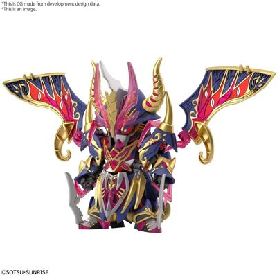 Bandai - Hobby - SDW Heroes Warlock Aegis Gundam Model Kit - COLLECTIBLES - Multicolor Bandai - Hobby - SDW Heroes Warlock Aegis Gundam Model Kit - COLLECTIBLES - Multicolor