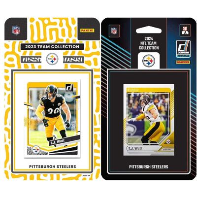 C&I Collectibles - Pittsburgh Steelers Trading Card Team Sets - Multicolor C&I Collectibles - Pittsburgh Steelers Trading Card Team Sets - Multicolor