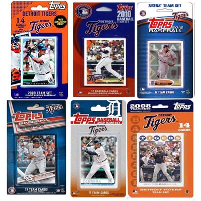 C&I Collectibles - Detroit Tigers Trading Cards - Multicolor C&I Collectibles - Detroit Tigers Trading Cards - Multicolor