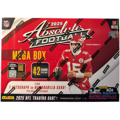 2025 Panini Absolute Football Hobby Mega Box 2025 Panini Absolute Football Hobby Mega Box
