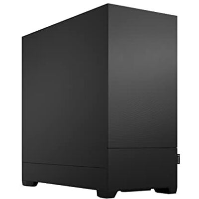 Fractal Design - Pop Silent Mid Tower Silent ATX Solid Panel - Black Fractal Design - Pop Silent Mid Tower Silent ATX Solid Panel - Black