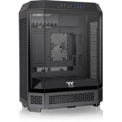 Thermaltake - Tower 600 Mid Tower ATX PC Case - Black Thermaltake - Tower 600 Mid Tower ATX PC Case - Black