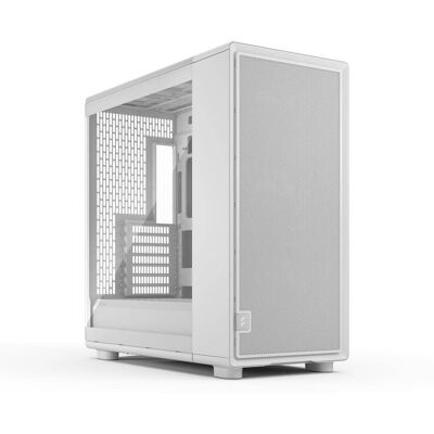 Fractal Design - Epoch XL White - Tempered Glass, High Airflow, Mesh Front, 3 Fans, Spacious, ATX/mATX/ITX Support - White Fractal Design - Epoch XL White - Tempered Glass, High Airflow, Mesh Front, 3 Fans, Spacious, ATX/mATX/ITX Support - White